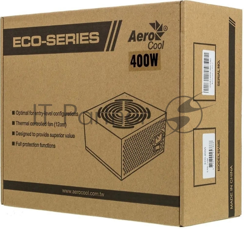 Блок питания Aerocool / Formula ECO-400W, 400Вт, 120мм, серый