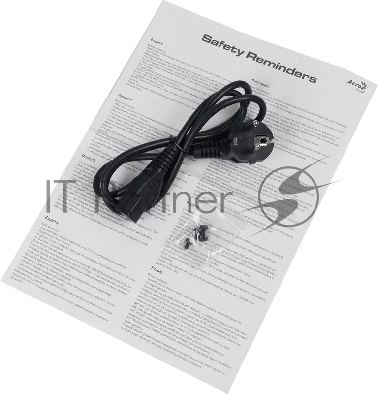 Блок питания Aerocool / Formula VX-750 PLUS, 750Вт 120мм, черный