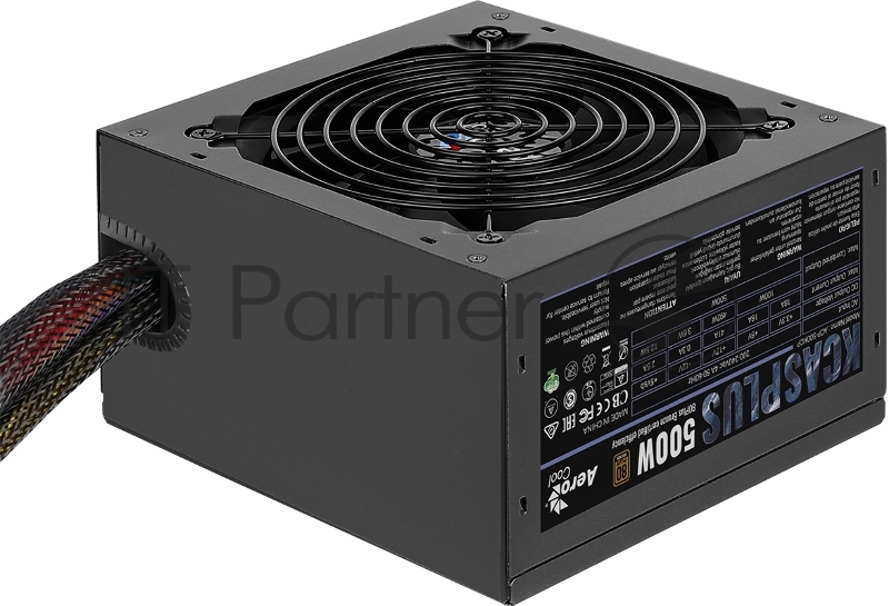 Блок питания Aerocool / Formula KCAS-500W PLUS RTL, 500Вт, 80 PLUS Bronze, 120мм, черный