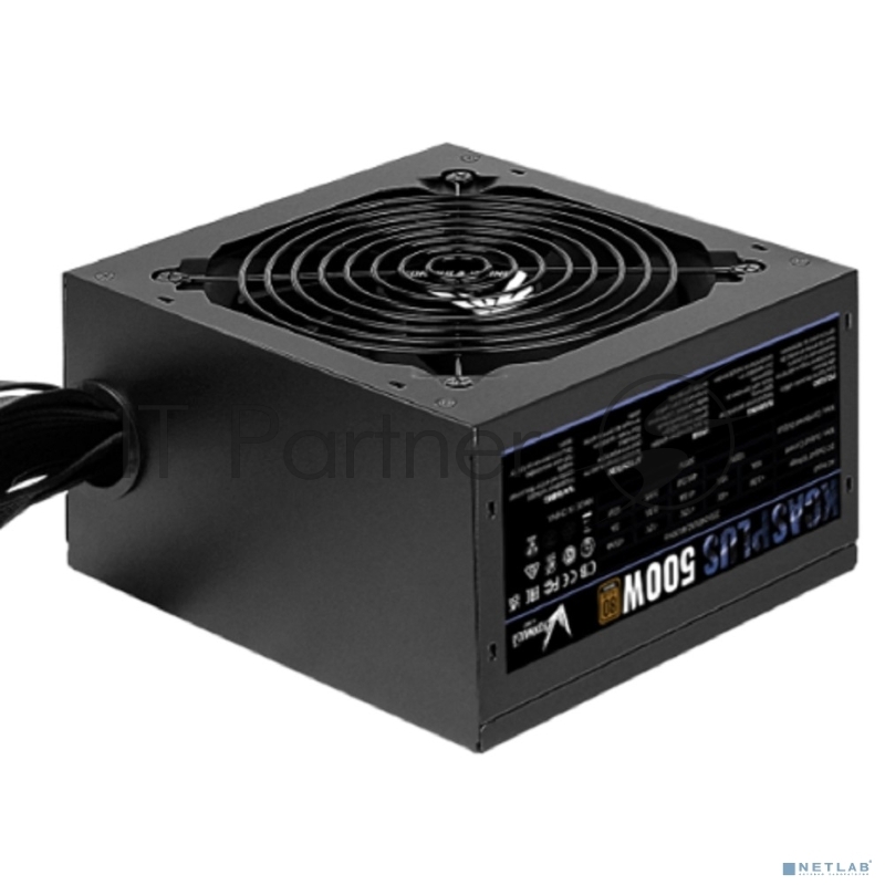 Блок питания Aerocool / Formula KCAS-500W PLUS RTL, 500Вт, 80 PLUS Bronze, 120мм, черный