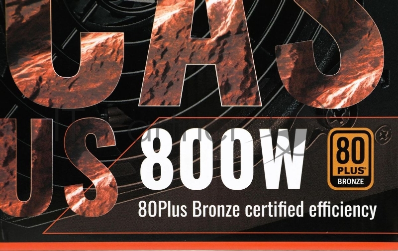 Блок питания Aerocool / Formula KCAS-800W, 800Вт, PLUS 80 PLUS Bronze, 120мм, черный