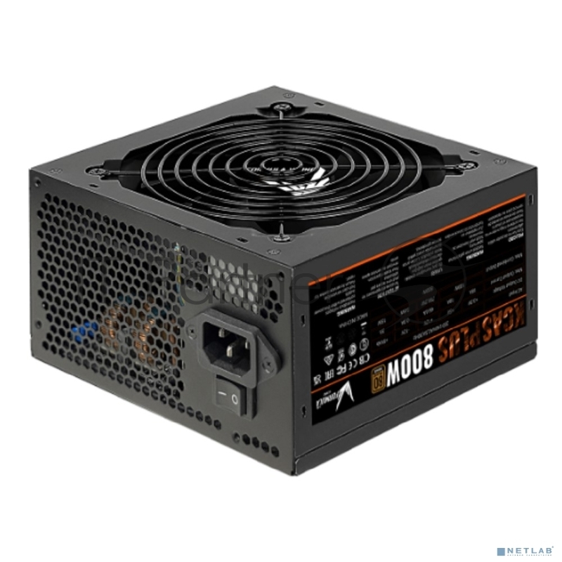 Блок питания Aerocool / Formula KCAS-800W, 800Вт, PLUS 80 PLUS Bronze, 120мм, черный