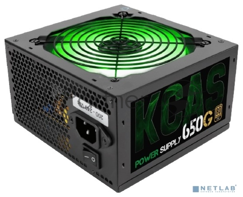 Блок питания Aerocool / Formula KCAS PLUS GOLD 650W, 650Вт, 120мм, 80 PLUS Gold, черный