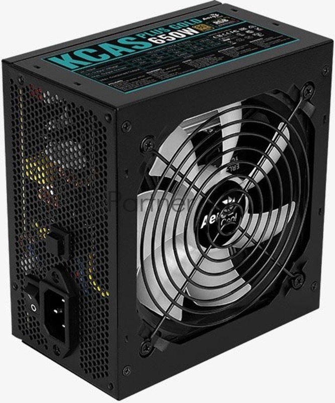 Блок питания Aerocool / Formula KCAS PLUS GOLD 650W, 650Вт, 120мм, 80 PLUS Gold, черный