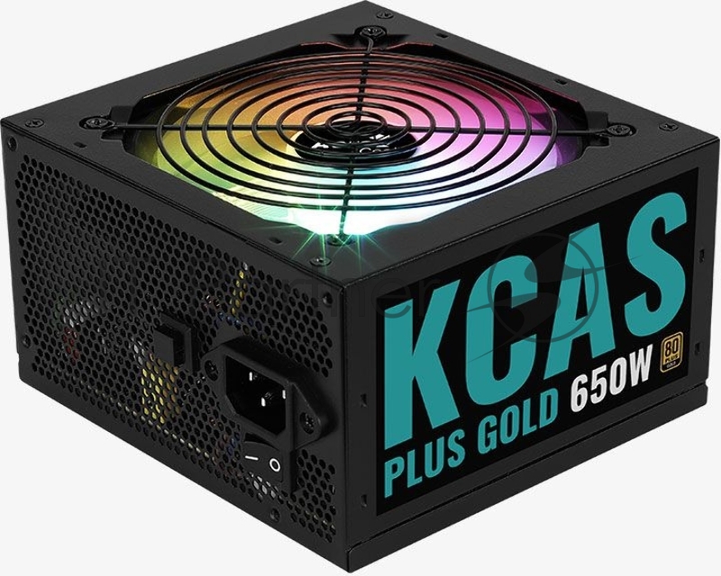 Блок питания Aerocool / Formula KCAS PLUS GOLD 650W, 650Вт, 120мм, 80 PLUS Gold, черный
