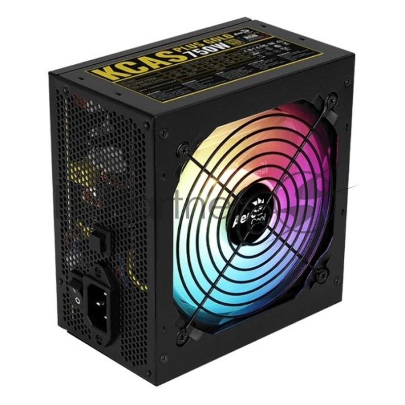 Блок питания Aerocool / Formula KCAS PLUS GOLD 750W (750W, ATX v2.4, APFC, Fan ARGB 12cm, 80+ Gold, Retail)