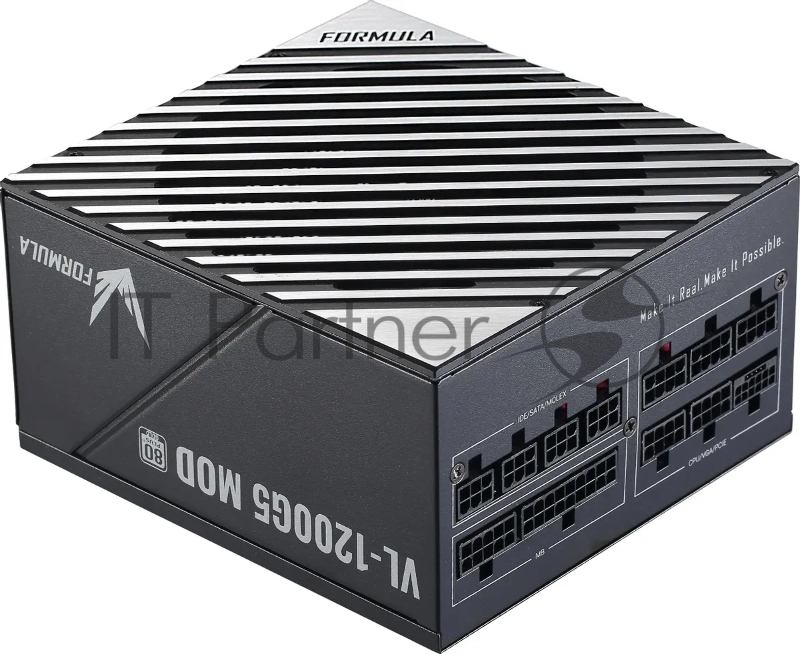 Блок питания Aerocool / Formula ATX 1200W VL-1200G5 MOD Gen5 RTL, 1200Вт, 80 PLUS Gold, 140мм, модульный, серый и черный