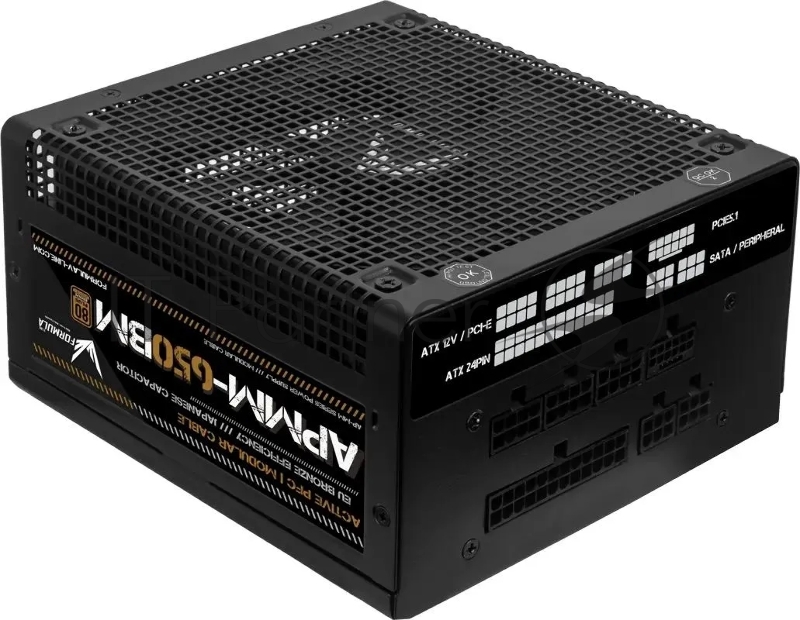 Блок питания Aerocool / Formula ATX 650W APMM-650BM 80+ bronze (20+4pin) APFC 140мм fan 6xSATA Cab Manag RTL