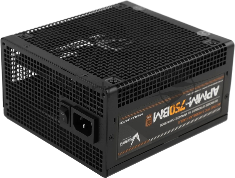Блок питания Aerocool / Formula ATX 750W APMM-750BM 80+ bronze (20+4pin) APFC 140мм fan 6xSATA Cab Manag RTL