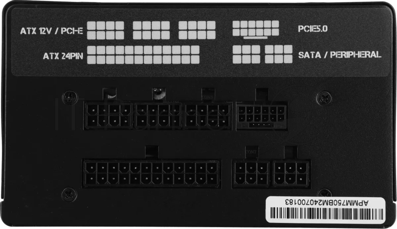 Блок питания Aerocool / Formula ATX 750W APMM-750BM 80+ bronze (20+4pin) APFC 140мм fan 6xSATA Cab Manag RTL